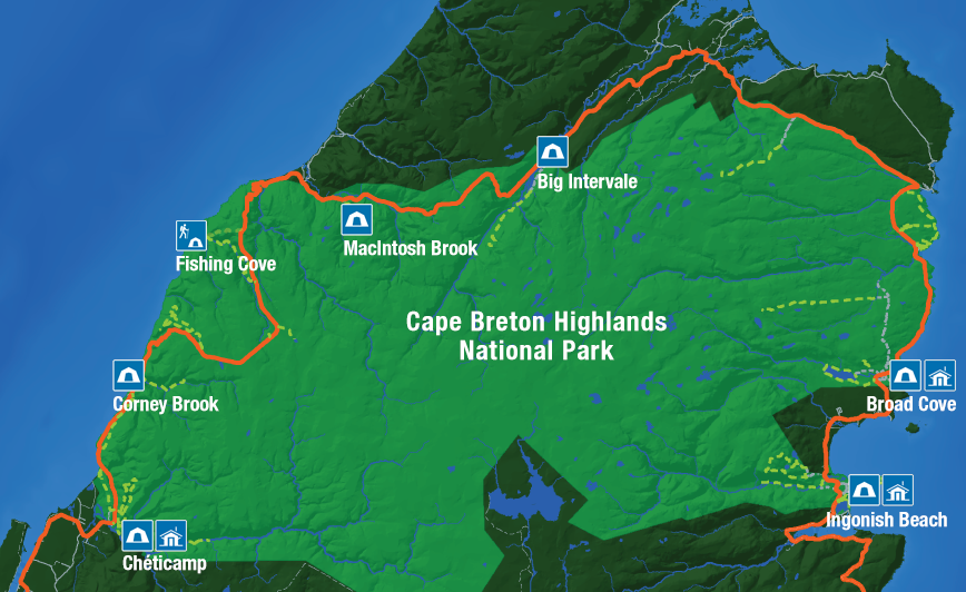 Cabot Trail Map